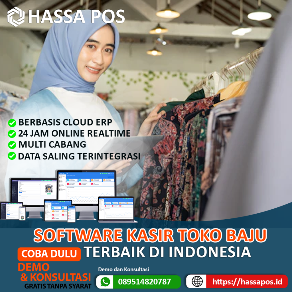 Software Kasir Toko Baju Terbaik di Indonesia
